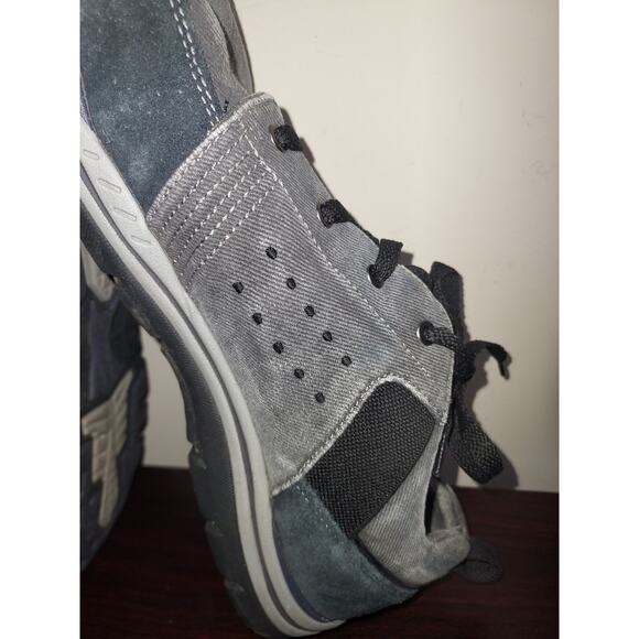 Skechers Mens Relaxed Fit Shoes 11M Lace Up Expected Vaspen Oxford Black Gray - Picture 9 of 14